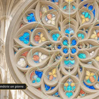 Symétries dans l'architecture gothique : des cathédrales aux groupes diédraux