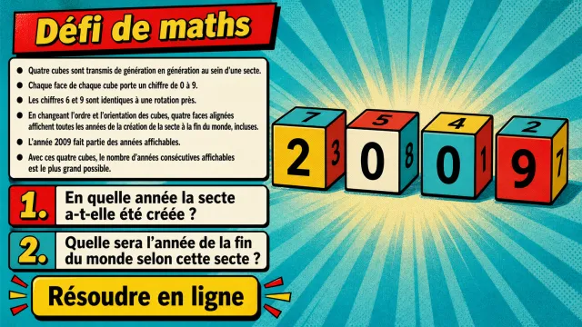 Problème de maths : La fin du monde