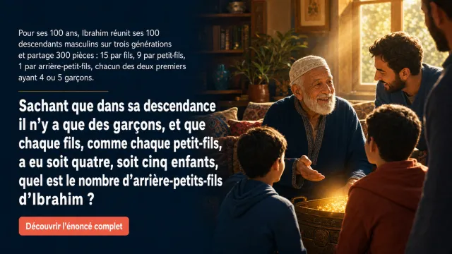 Quelle descendance ? : défi mathématique | Tangente