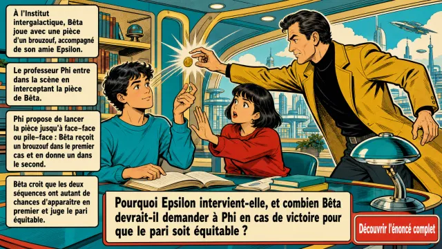 Le pari du professeur Phi : séquences et probabilités | Tangente