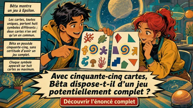 La carte perdue : symboles communs et plans finis | Tangente