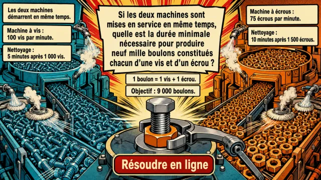 Problème : Serrons les boulons | Tangente