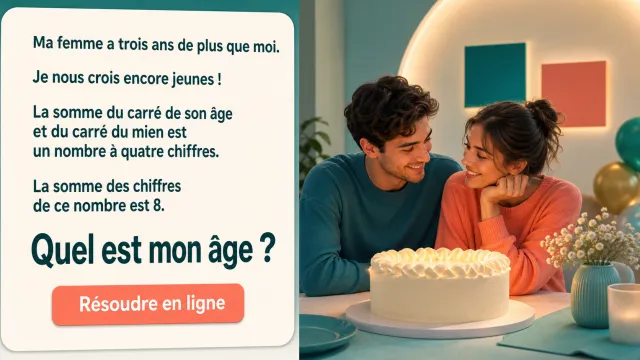 Quel est mon âge ? | Tangente