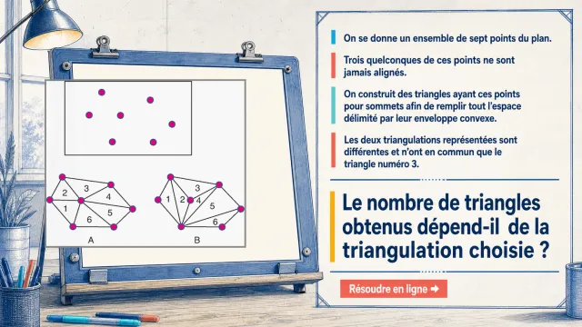 Triangulons : problème de triangulation | Tangente
