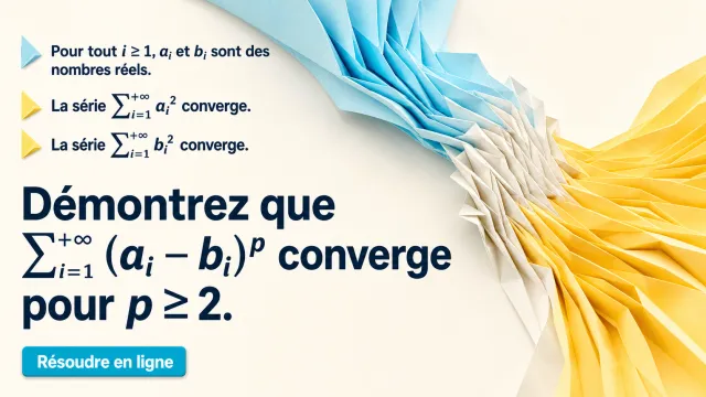 ♥♥ Deux séries convergentes