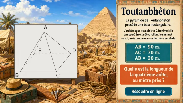 ♦♦ La pyramide de Toutanbhêton