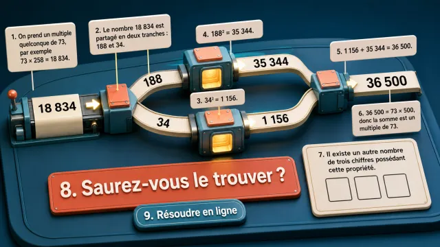 Cet étrange nombre 73 et ses propriétés | Tangente