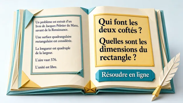 Problème de Jacques Peletier du Mans | Tangente