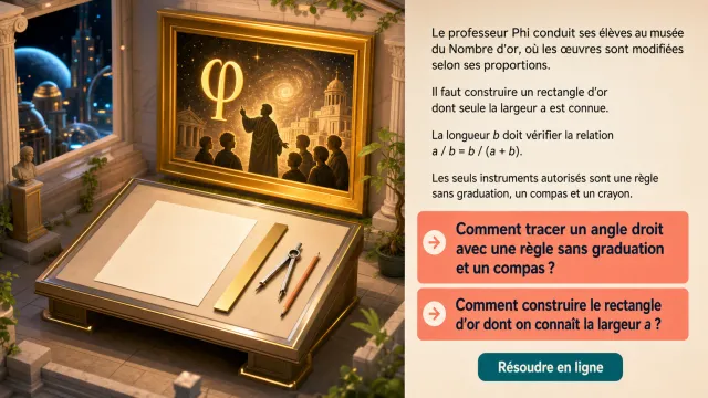 Phi e(s)t le nombre d'or | Tangente