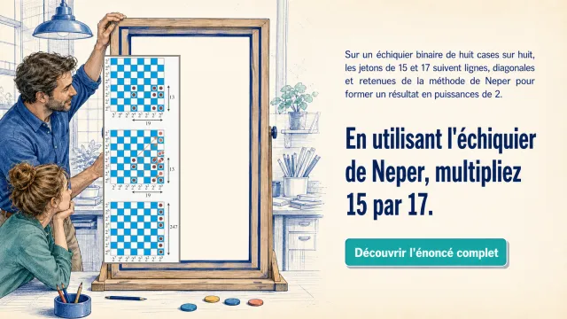 L'échiquier de Neper | Tangente Magazine