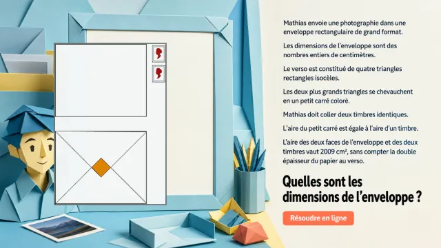 ♦♦ Enveloppe timbrée