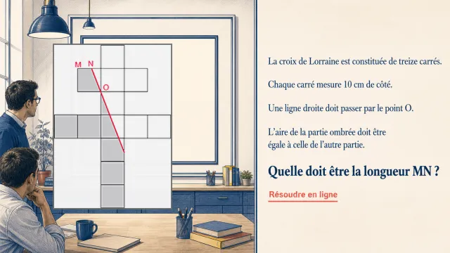 Le partage de la croix de Lorraine | Tangente