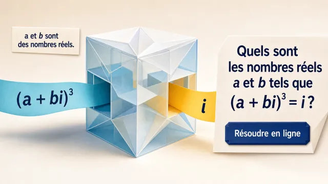 Un cube égal à i ? | Tangente