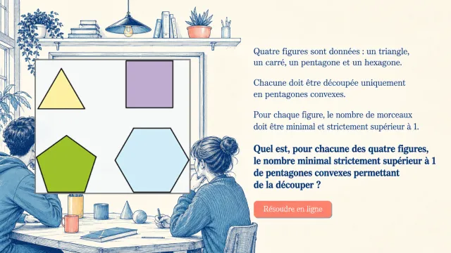 Découpages convexes - Défi mathématique | Tangente