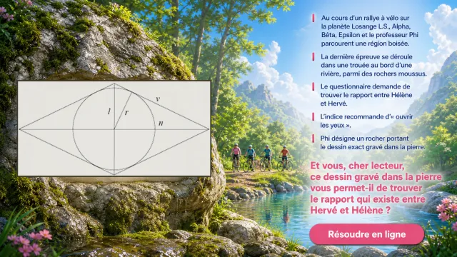 Quand Hervé rencontre Hélène - Problème de maths | Tangente