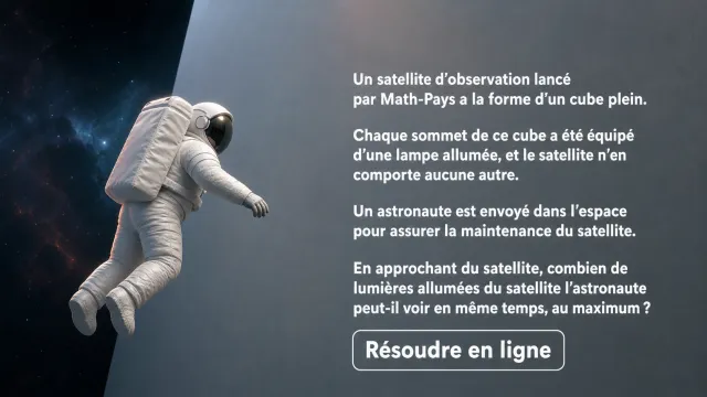 Le satellite cubique et ses lumières | Tangente