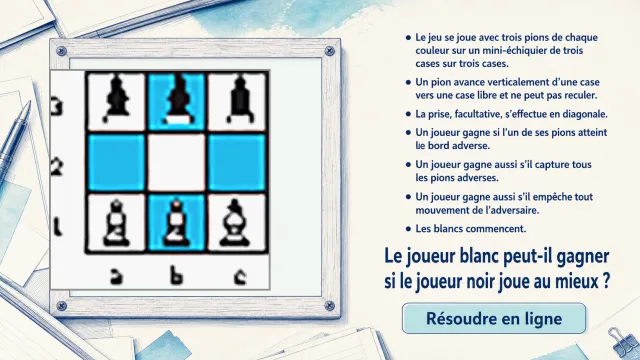 Seulement six pions : mini-échecs à résoudre | Tangente