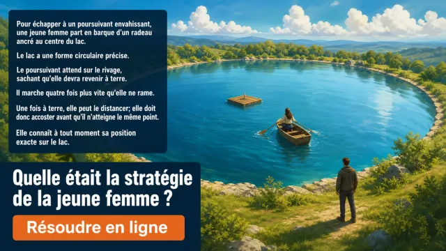 La lady du lac : stratégie mathématique d'évasion | Tangente