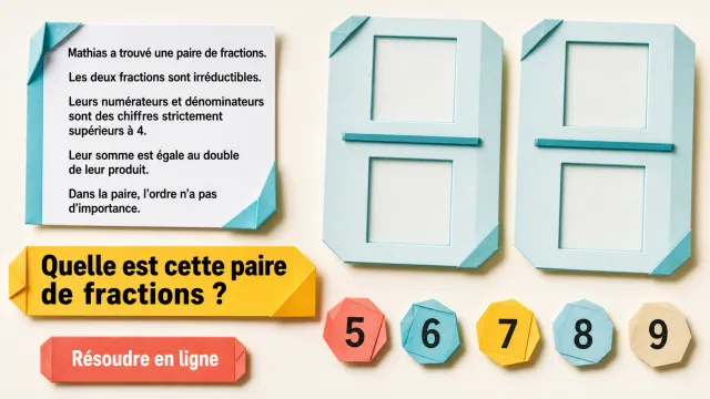 Deux produits pour une somme : fractions remarquables | Tangente