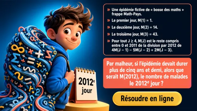 ♦♦ La bosse des maths