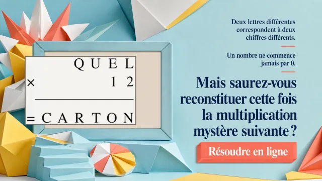 Multiplication mystère : quel carton | Tangente