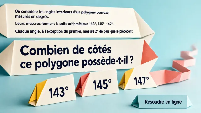 Des angles en suite | Tangente
