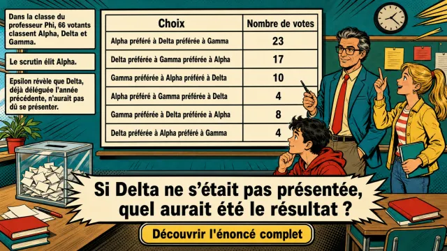 Élections à l'Institut : problème de vote | Tangente
