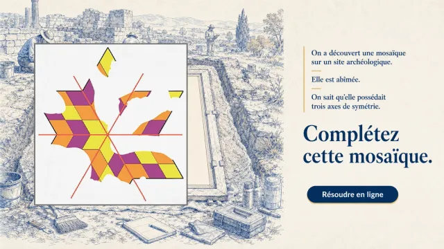 Aux origines de la symétrie – Mosaïque | Tangente