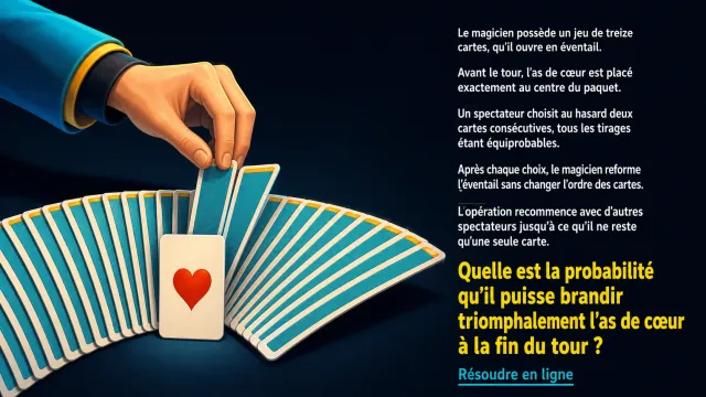 Prestidigitation et probabilités aux cartes | Tangente