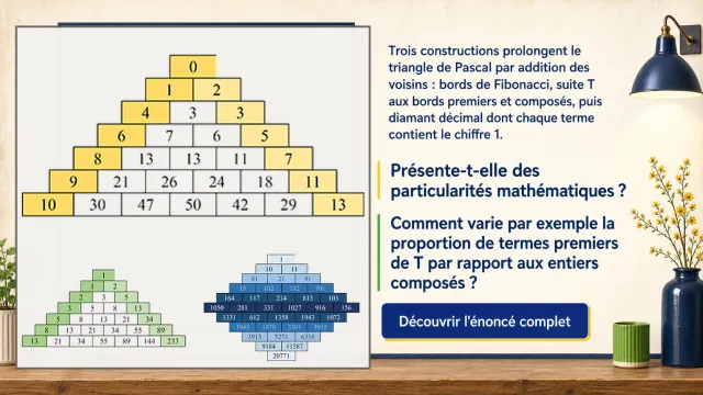 Le triangle de Pascal dans l'OEIS de Sloane | Tangente