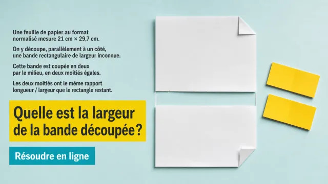 Le format était presque parfait | Tangente