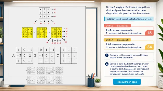 Les espaces vectoriels, c'est ludique ! | Tangente