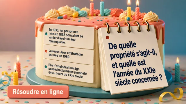 Curieux anniversaire : une énigme numérique | Tangente