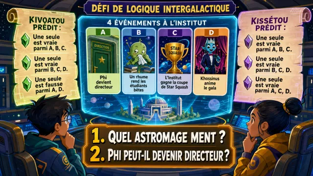 Les prédictions des astromages : une énigme de logique | Tangente