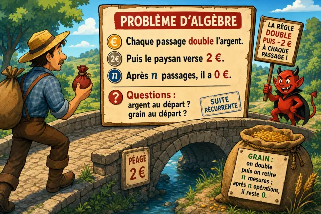 Problème de maths : Le pacte avec le diable