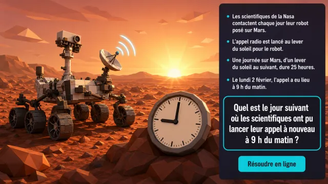 Un robot sur Mars | Tangente