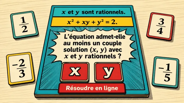 Problème : solutions rationnelles | Tangente