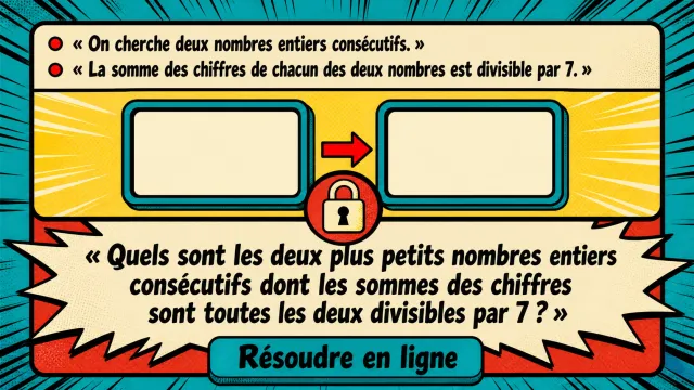 Divisibilité consécutive : défi par 7 | Tangente