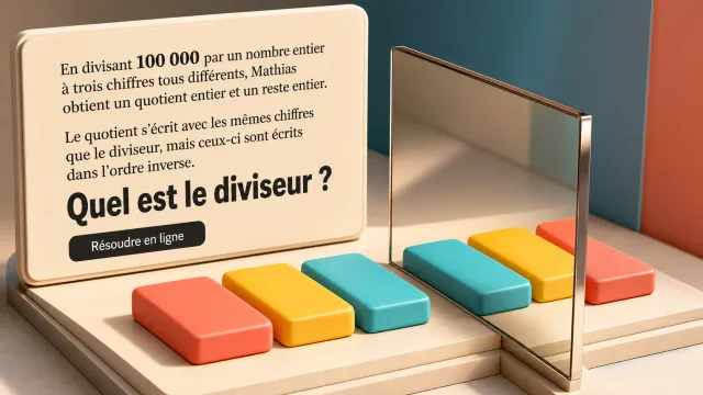 La division de Mathias : trouver le diviseur mystère | Tangente