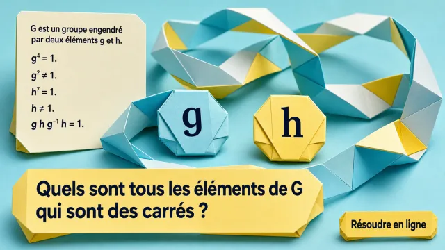 Groupe engendré par deux éléments : ordre et structure | Tangente