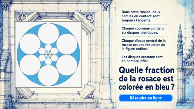 La rosace : fraction colorée d'une figure fractale | Tangente