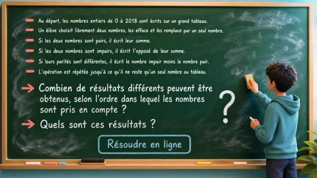 Des nombres à effacer - Problème de maths | Tangente