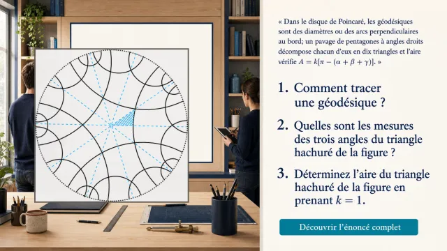 Quand la science nourrit l'art : Escher et Poincaré