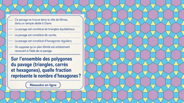 ♦♦ Le pavage de Diane