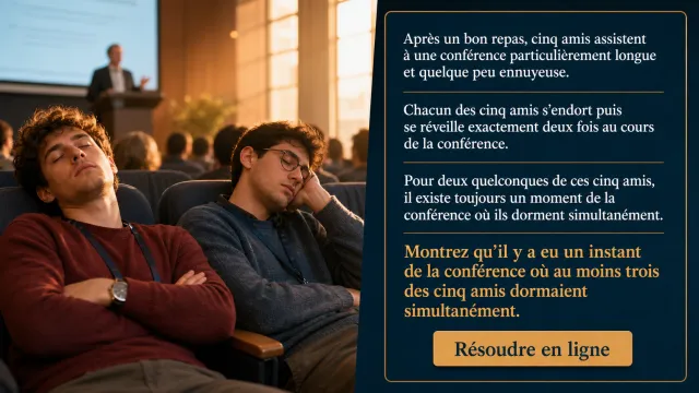 Une conférence soporifique | Tangente