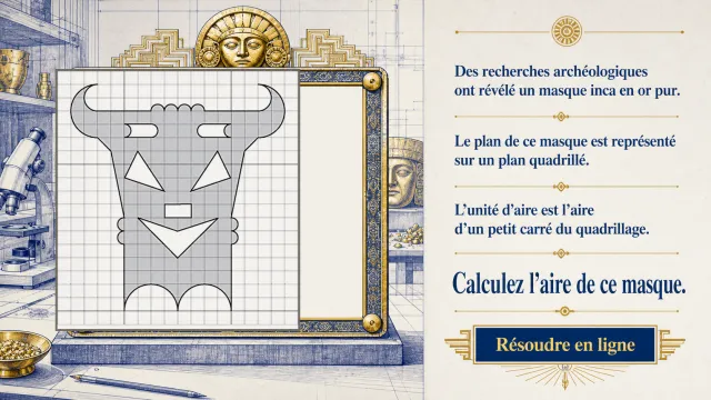 ♦♦ Le masque inca
