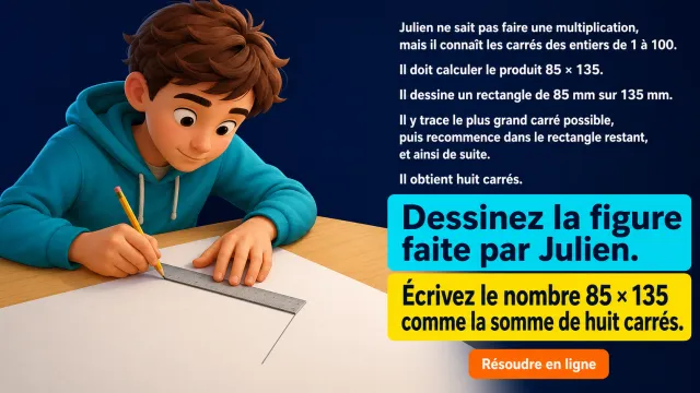 Coupe au carré : un problème de géométrie malin | Tangente