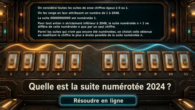 Une suite de suites binaires | Tangente