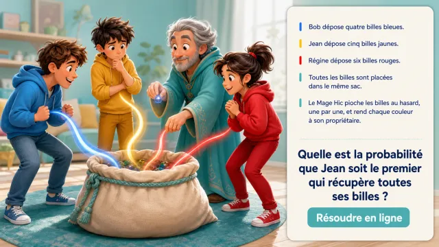 La récupération des billes : calcul de probabilité | Tangente