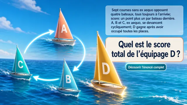 Courses en mer : le paradoxe du classement cyclique | Tangente